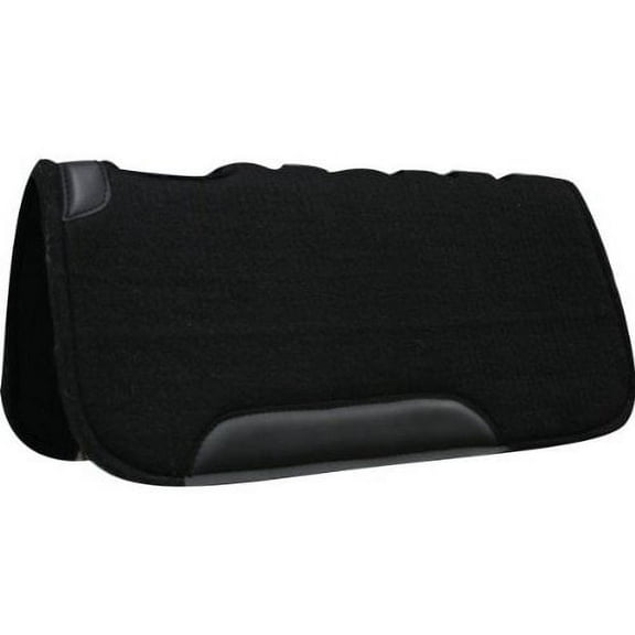 Showman 31" x 31" Black Felt Saddle Pad