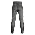 thumbnail image 3 of Ma Croix Mens Everyday Crisscross Lounge Pants Skinny Stripe Jogger Pants, 3 of 4
