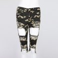 thumbnail image 3 of Pantalones De Cintura Alta Causal De Mujer Pantalones Agrietados De Estiramiento Desgastado Macarena Jeans rasgados de mujer, 3 of 8