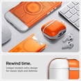 thumbnail image 3 of Funda Spigen Ultra Hybrid para AirPods 4, diseño retro con llavero, 3 of 7