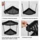 thumbnail image 4 of Organizador Esquinero Para Baño 5 Repisas Estante De Cocina Modelo Negro, 4 of 4
