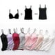 thumbnail image 2 of Women Padded Soft Casual Bra Tank Top Women Spaghetti Cami Top Vest Female Camisole With Built In Bra, 2 of 3