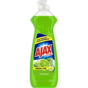 Ajax Dish Wash Liquid Vinegar Plus Lime Green 12.4 oz