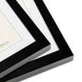 thumbnail image 2 of Americanflat 11x14 Black Diploma Frame | Certificate Frame Displays 8.5x11 Diplomas with Mat or 11x14 Inch Without Mat. Shatter-Resistant Glass. Hanging Hardware Included - 2 Pack, 2 of 6