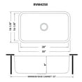 thumbnail image 2 of Ruvati RVM4250 30 in. Undermount 16 Gauge Stainless Steel Kitchen Sink Single Bowl, 2 of 7