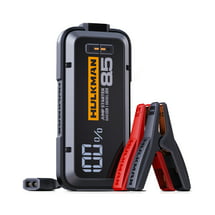 HULKMAN Alpha 85 Jump Starter 2000 Amp Portable Car Starter with LED Display for up to 8.5L Gas and 6L Diesel Engines