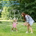thumbnail image 5 of Baby Jumper with Stand, Baby Jumpers and Bouncers, Baby Exerciser Suitable for 6-24 Months, Pink, 5 of 8
