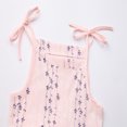 thumbnail image 5 of Toddler Kids Baby Girl Summer Seaside Beach Dress Sling Skirt Floral Skirt, 5 of 9