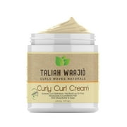 Taliah Waajid Curls Waves Natural - Curly Curl Cream | Extreme Curl Definition Hair Styling Gel | No Build-up or Frizz | 100% Paraben Free | Shea Butter & Sage - 6oz