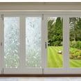 thumbnail image 5 of MKLZ Static Window Film , Privacy Glass Decor Cling for Bath, 17.5"x78.7", 5 of 5