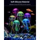 thumbnail image 2 of Adornos de Medusas Brillantes CHAO PARA Decoración de Peceras 6 Piezas, 2 of 5
