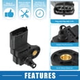 thumbnail image 4 of Unique Bargains Manifold Absolute Pressure Sensor No.WE0118211/55568175 Durable for Buick Encore Base Preferred 1.4L, 4 of 7