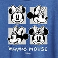 thumbnail image 3 of Disney - Mickey & Friends - Minnie Mouse - Black & White Photo Grid - Women's Short Sleeve Graphic T-Shirt, 3 of 5