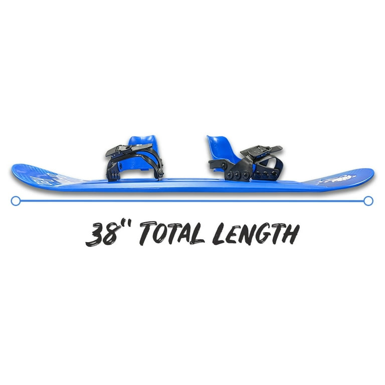 Grizzly Recreation, Kids Snowboard, 95cm, Blue for Ages 4+
