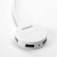 thumbnail image 2 of ONTEN OTN-5208 USB2.0 to 4 Port USB2.0 Hub OTG Adapter with Micro USB Power Supply Port - Black, 2 of 5