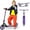 Lavender, variant on Kick Scooter for Kids, Foldable Lightweight Design with 4-Level Adjustable Handlebar & 8" Shock-Absorbing Wheels, Max Speed Up to 15 mph, Ages 6-18, Non-Electric, Light Blue