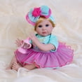thumbnail image 4 of Muñeca Reborn Milidool realista para niña recién nacida de 56 cm con Acc, 4 of 6