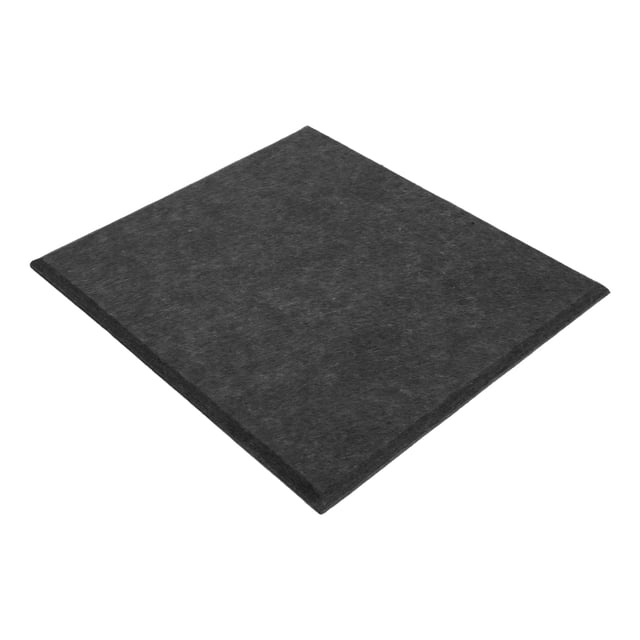 Panel de absorción acústica de 6 uds., engrosado, Reduce la reverberación, amortiguador de relleno insonorizado (negro)
