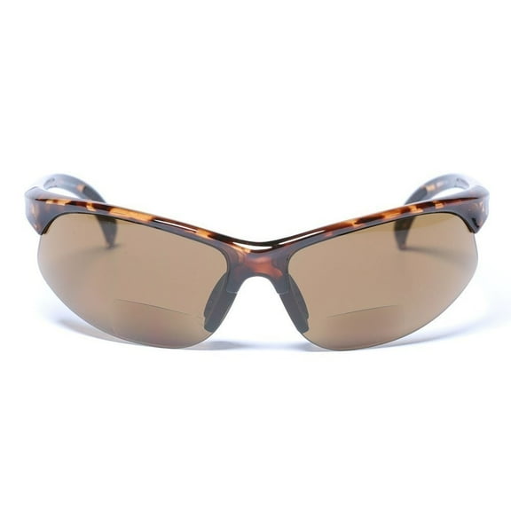"The Wind Breaker" Sport Wrap Polarized Bifocal Sunglasses - Outdoor Reading Glasses for Men and Women