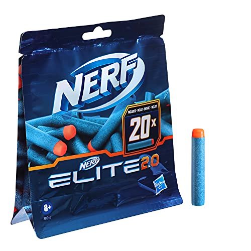 Dardos Nerf Elite 2.0 Paquete de recarga de 20 dardos