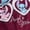 Rich Burgundy, variant on Hello Kitty and Friends Baby Girls Mineral Wash Graphic Tee and Skort Set, 2-Piece, Sizes 0/3M-6/9M