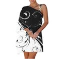 thumbnail image 2 of LOVZFMLL Robes Robe de Plage pour Femmes Vêtements de Plage Décontractés Vacances Robes d'Été Courtes, 2 of 5