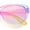 Purple Pink - Pink Blue, variant on Girls Tie Dye Hippie Color Classic Cat Eye Sunglasses Pink Blue - Pink