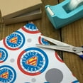 thumbnail image 3 of Justice League Superman Athletic Logo Premium Gift Wrap Wrapping Paper Roll, 3 of 5