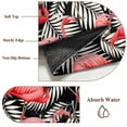 thumbnail image 6 of Large Area Rugs for Living Room Bedroom, Red Flamingo 6'x9' Rug Washable Carpet Runner Indoor Outdoor, Summer Tropical Plants Leaves Botanical Black Non Slip Floor Mats Rug for Kitchen, Playroom, 6 of 8