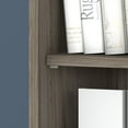 thumbnail image 5 of Hybrid Tall 5 Shelf Bookcase with Doors in Modern Hickory - Engineered Wood, 5 of 8