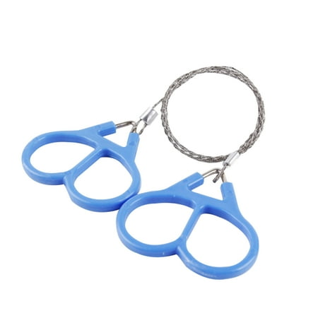 

Rinhoo Emergency Gear Stainless Steel Wire Saw Outdoor Camping Hiking Manual Hand Steel Rope Survival Tool