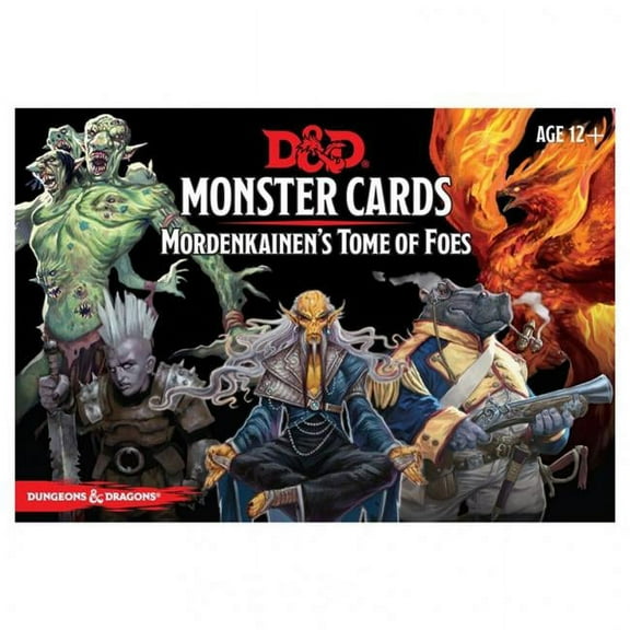 Gale Force Nine  Mordenkainens Deck Dungeons & Dragons Monster Game Cards