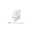 thumbnail image 2 of Bestar Pur 72“ Closet organizer, 2 of 3