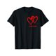 thumbnail image 2 of Red Heart Cool Love Heart Graphic Valentines Day Men Women T-Shirt, 2 of 7
