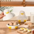 thumbnail image 3 of Microwave Egg Boiler for Hard Soft and Medium Boiled Eggs Duck Shaped Poachers for Quick and Easy Cooking, 3 of 7