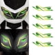 thumbnail image 1 of Pegatinas Los Faros La Motocicleta para PCX160 PCX 160 Moto Head Light Eyes () Green, 1 of 9