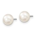 thumbnail image 3 of Sterling Silver RH 6-7mm FWC Pearl 18/2 Necklace 7/1 Brace/Earring Set QH5181SET, 3 of 8