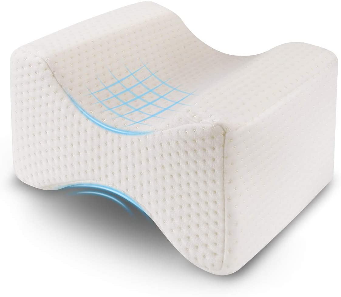 Orthopedic Knee Pillow Memory Foam Suitable for Side Sleepers