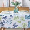 thumbnail image 3 of Tablecloth,waterproof Pvc Rectangle Duty Table Cloth, Wipeable Table Cover For Kitchen Holiday Dinner And Buffet Parties And Camping(53inche), 3 of 4