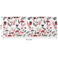 thumbnail image 7 of Colorful Mushroom Floral White Pattern Kitchen Rug Mat,Kitchen Runner Rugs Non Skid Washable,Decorative Kitchen Floor Mats for Kitchen,Sink,Laundry,17"x47.2", 7 of 7