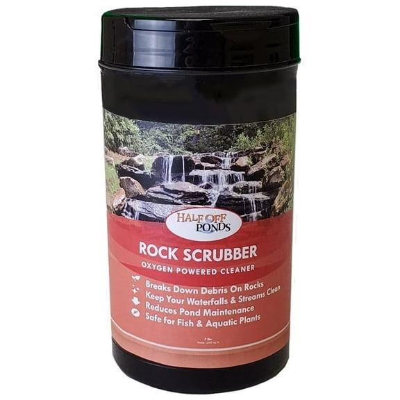 Half Off Ponds Rock Scrubber, 2 lb Pond Cleaner