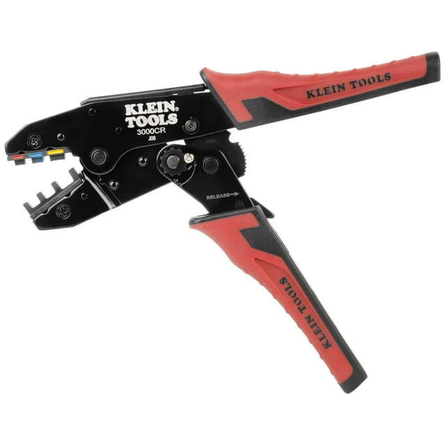 Herramienta de crimpado Klein Tools 3007CR para conectores termorretráctiles