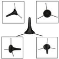 thumbnail image 3 of Graflsoa Compact Detachable Trumpet Tripod Stand with Foldable Metal Legs, ABS Material, Portable and Durable, Ideal for Storage or Display, Multiple Color Options, 3 of 7