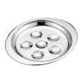 thumbnail image 1 of Plato de acero inoxidable para caracoles, champiñones, caracoles 196X167mm, 1 of 7