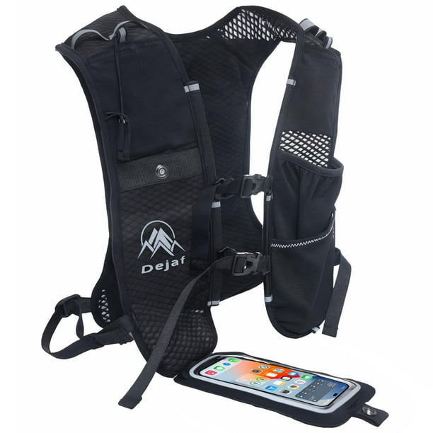 Chaleco Para Correr Para Mujeres Y Hombres, Ligero (194 G/8 Bolsas), Mochila De Hidratación, Soporte Para Teléfono Para Correr, Chaleco Para Senderismo, Senderos, Ciclismo, Carreras, Corredores De Mar
