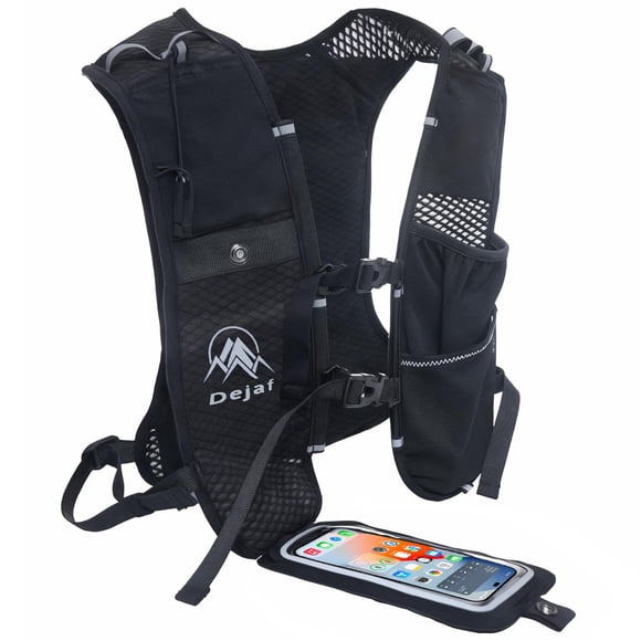 Chaleco Para Correr Para Mujeres Y Hombres, Ligero (194 G/8 Bolsas), Mochila De Hidratación, Soporte Para Teléfono Para Correr, Chaleco Para Senderismo, Senderos, Ciclismo, Carreras, Corredores De Mar