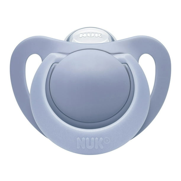 NUK Newborn Orthodontic Pacifiers, 0+m, 2Pack (Boy)