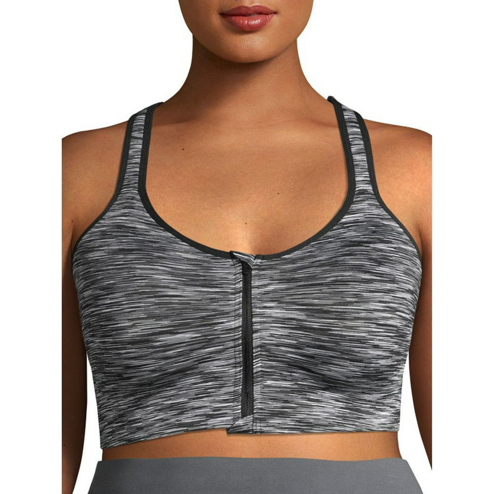 Avia Avia Zip Front Sports Bra
