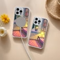 thumbnail image 5 of SKLYDDI Clear Painterly Room Scene for iPhone 16 Pro Max Case - Warm & Tranquil Design, TPU Flexible Transparent Cover, Magnetic Ring, Aesthetic, 5 of 7