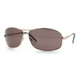 thumbnail image 4 of Mens Classic Air Force Officer Agent Metal Rim Cop Sunglasses Gold - Brown, 4 of 8